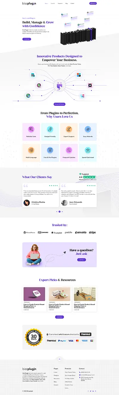 SaaS Website Portfolio SaaS Website Portfolio