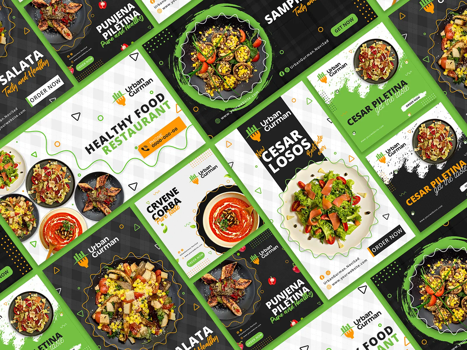 Foods Banner Ads Foods Banner Ads